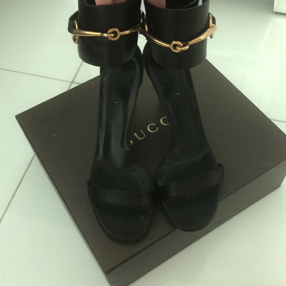 Gucci heals worn once to a event